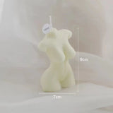 Female Torso Candle