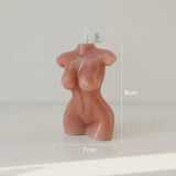 Female Torso Candle