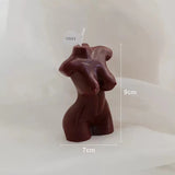 Female Torso Candle